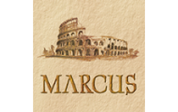 Logo Marcus Wines, firemní vinotéka