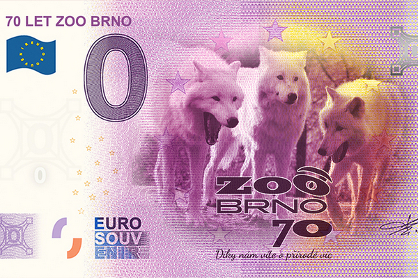 1-eurobankovka Zoo Brno