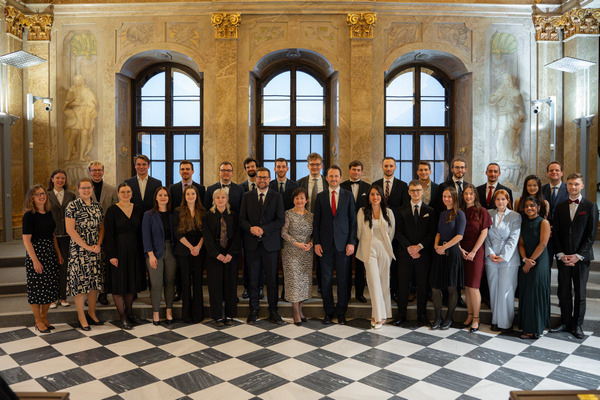 Nadaní doktorandi a doktorandky převzali ocenění Brno Ph.D. Talent