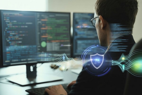 kyberbezpečnost ideogram