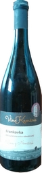 Frankovka 2016 moravské zemské víno - Víno Komárek 62x252