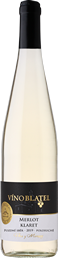 Merlot klaret 2019 pozdní sběr - VÍNO BLATEL 58x258