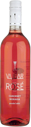Cabernet Moravia rosé 2022 pozdní sběr polosuché - Vinařství Vajbar 63x252