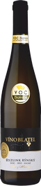 Ryzlink rýnský 2022 VOC Blatnice suché - VÍNO BLATEL 59x263