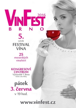 VinFest Brno 2016 plakátek