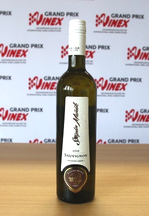 Sauvignon 2019 pozdní sběr ze žádovického Vinařství Štěpán Maňák