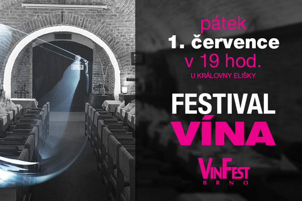 Festival vína VinFest na novém místě už tento pátek